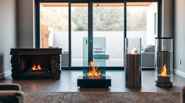 Meilleurs foyers pour terrasse : bois, propane ou éthanol ?